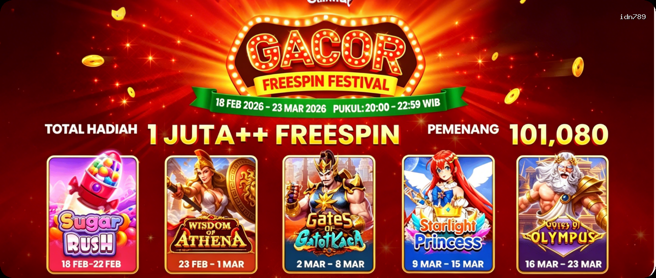 Login idn789 Sekarang Bonus Melimpah